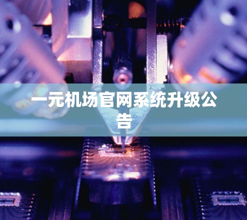 一元机场官网系统升级公告